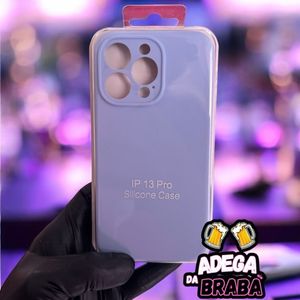 imagem do produto Capa aveludada IPhone 13 Pro - Azul Pacifico sem logo