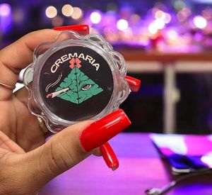 imagem do produto Dichavador Grande Cremaria Branco Cristal