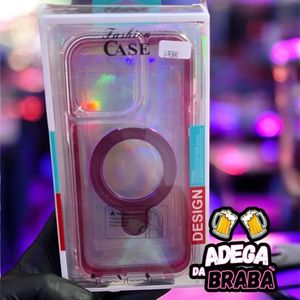 imagem do produto Capa Iphone 14 pro max translucida marsala com roxo