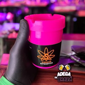 imagem do produto Cinzeiro automotivo rosa