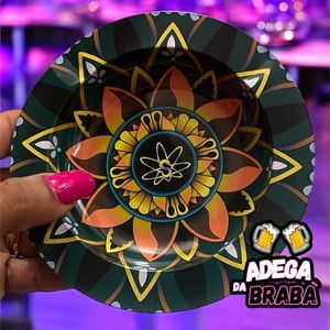 imagem do produto Cinzeiro mandala verde músico