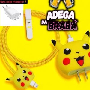 imagem do produto Protetor carregador Pikachu