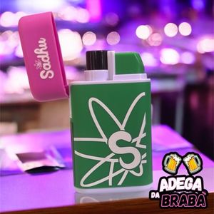 imagem do produto isqueiro maçarico multicolor verde,branco e rosa