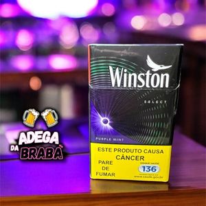 imagem do produto Cigarro Winston Selected Purple Mint
