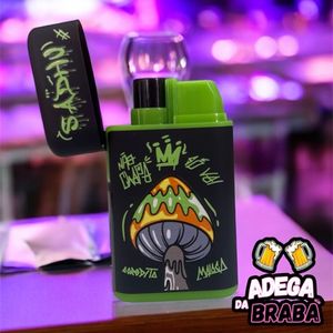 imagem do produto Isqueiro maçarico Grafite- Preto e verde