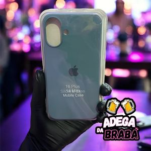 imagem do produto Capa Veluda Iphone 16 Plus Azul Oceano