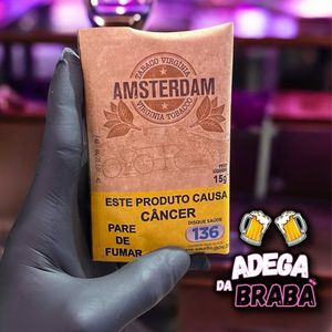 imagem do produto TABACO AMSTERDAM VIRGÍNIA 15G