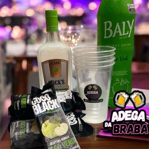 imagem do produto Combo Gin hocks maça verde