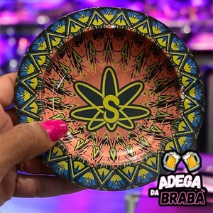 imagem do produto Cinzeiro Sadhu laranja e verde