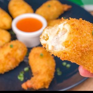 imagem do produto Camarão empanado ~Com queijo do reino