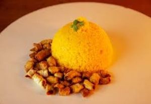 imagem do produto porçao de tripa c/cuscuz e queijo de qualho