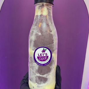 imagem do produto Let's Açaí na garrafa - Ninho