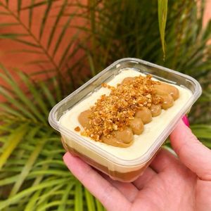 imagem do produto Pavê - Doce de leite com crocante de amendoim