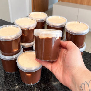 imagem do produto Sorvete Artesanal - Chocolate com ganache de chocolate meio amargo