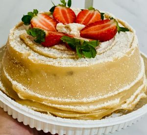 imagem do produto Bolo vulcão M Ninho com morango