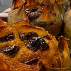 imagem do produto Bolo de milho com queijo e goiabada