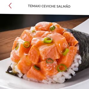 imagem do produto Temaki Ceviche de salmão 