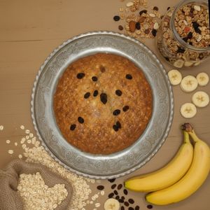 imagem do produto Bolo natural de aveia e granola 