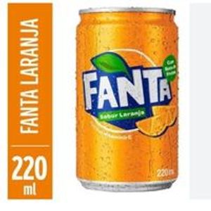 imagem do produto Fanta Laranja Lata 220ml
