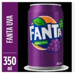 imagem do produto Fanta Uva Lata 350ml