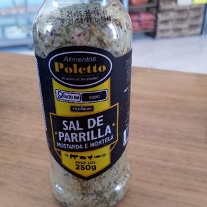 imagem do produto Sal de PARRILLA mostarda e hortelã