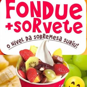 imagem do produto Fondue Frutas e Sorvete