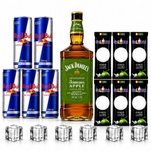 imagem do produto Combo Jack Maçã (red bull)