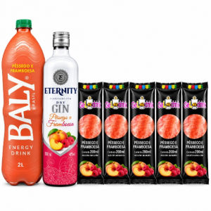 imagem do produto COMBO GIN ETERNITY MORANGO E PESSÊGO