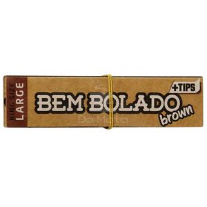 imagem do produto Seda Bem Bolado Marrom + Piteira