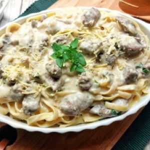 imagem do produto Macarronada de picadinho de bife