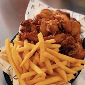 imagem do produto Frango passarinho/Fritas