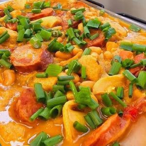 imagem do produto Dobradinha com feijão branco 