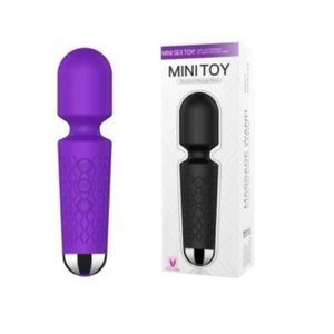 imagem do produto Vibrador varinha mágica com 20 modos de vibrações 