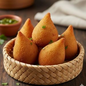 imagem do produto Coxinha Artesanal 5 unidades (Apróx. 40g cada)
