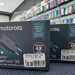imagem do produto Carregador Motorola 30w - Turbo power