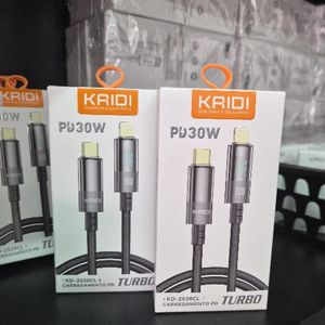 imagem do produto Cabo PD 30W Turbo para iPhone Kaidi