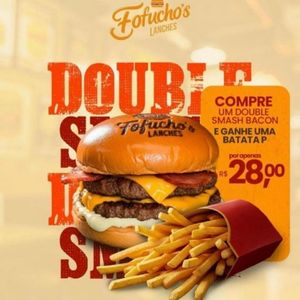 imagem do produto Combo Double Smash + batata no cesto