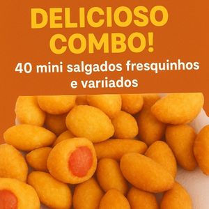 imagem do produto 40 Mini Salgados Sortidos