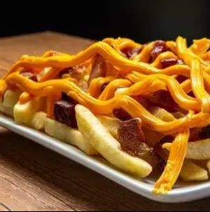 imagem do produto BATATA FRITA COM CALABRESA E CHEDDA