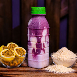 imagem do produto 500ml -  Shake de Açaí com Ninho e Maracujá 