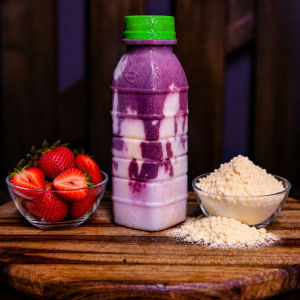 imagem do produto 500ml - Shake de Açaí com Ninho e Morango