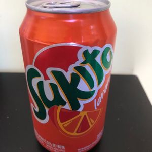 imagem do produto Sukita laranja lata 