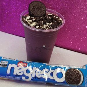 imagem do produto açaí tradicional batido 500ml com bolacha Negresco