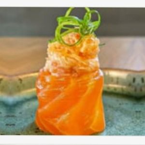 imagem do produto Joe com tartar de salmão e cebolinha 6 unidade