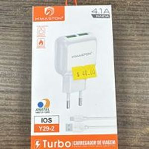 imagem do produto CARREGADOR IPHONE COMPLETO TURBO (H´MASTON)