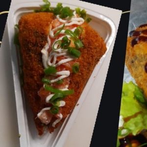 imagem do produto Temaki Kroks Salmão completo 