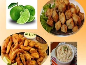 imagem do produto Porção Mista Surubim em cubos e file de tilapia