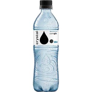 imagem do produto Água Mineral Crystal Com Gás 500ml
