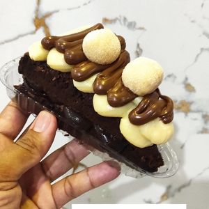 imagem do produto Pizza Fatia de brownie Ninho com Nutella