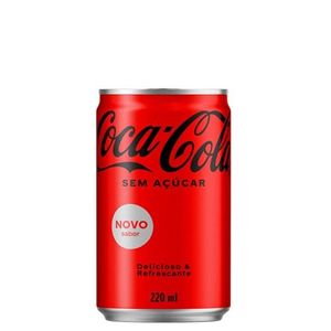imagem do produto Refrigerante Zero Açúcar Coca Cola 220ml